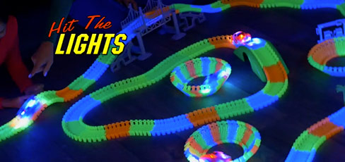 Hit the lights and see them glow