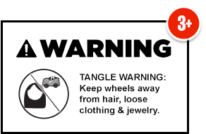 ⚠ WARNING Tangle Hazard