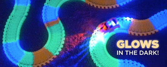 Glows in the dark!